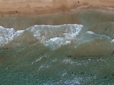Meereswellen 4K Hintergrundbild · ocean · 3840×2880