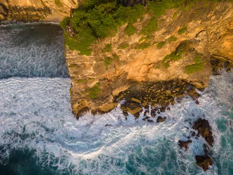 Fondo de pantalla Olas del Océano 4K · ocean · 3840×2880