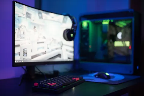 Обои RGB-клавиатура 4K · technology · 3840×2560