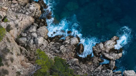 Fondo de pantalla Olas del Océano 4K · ocean · 3840×2160