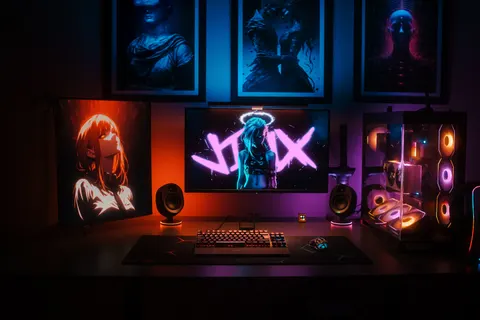 Обои RGB-клавиатура 4K · technology · 3840×2560