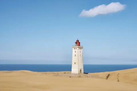 灯台のある海岸 4K壁紙 · ocean · 3840×2560