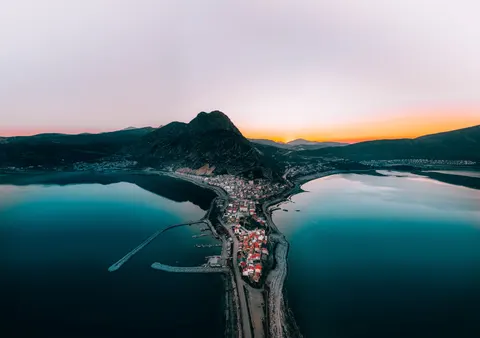 Insel-Luftaufnahme 4K Hintergrundbild · ocean · 3840×2703