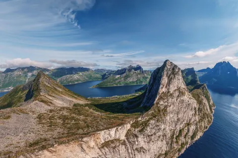 Fond d'écran Île vue aérienne 4K · ocean · 3840×2554