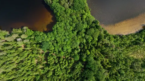 Island Aerial 4K Wallpaper · ocean · 3840×2160
