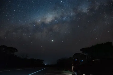 Milchstraße Nachthimmel 4K Hintergrundbild · space · 3840×2560