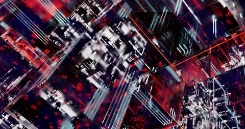 發光電路 4K桌布 · technology · 3840×2025