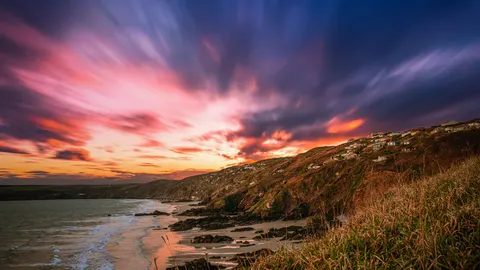 Hình nền Vách Đá Bên Đại Dương 4K · ocean · 3840×2160