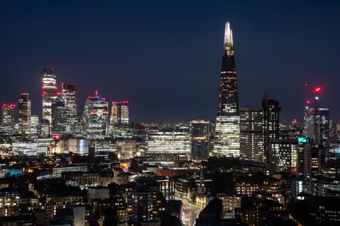 City Skyline at Night 4K Wallpaper · city · 3840×2560