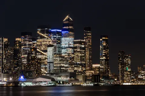 City Skyline at Night 4K Wallpaper · city · 3840×2560
