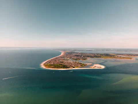 Insel aus der Luft 4K Hintergrundbild · ocean · 3840×2880