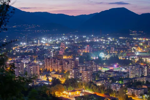 City Aerial 4K Wallpaper · city · 3840×2560
