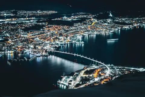 Обои Город с высоты 4K · city · 3840×2560