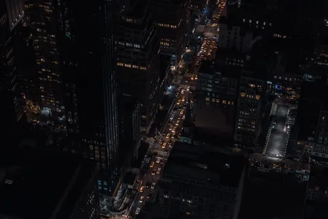 City Aerial 4K Wallpaper · city · 3840×2563