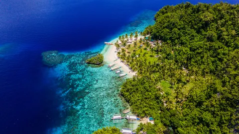 Eiland van Bovenaf 4K-achtergrond · ocean · 3840×2160