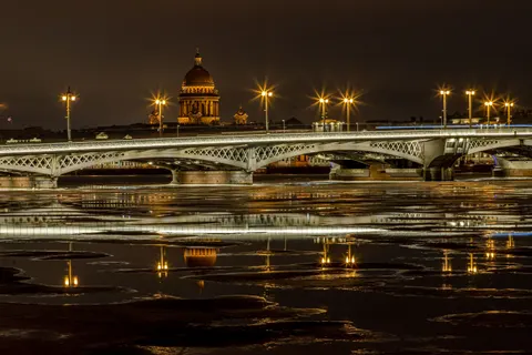 Papel de parede Ponte da cidade 4K · city · 3840×2560