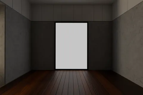 Papel de parede Quarto Iluminado pelo Sol 4K · minimal · 3840×2560