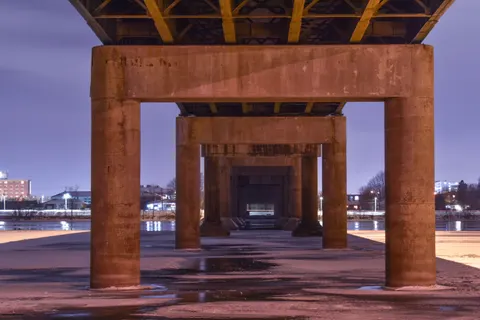Обои Городской мост 4K · city · 3840×2560