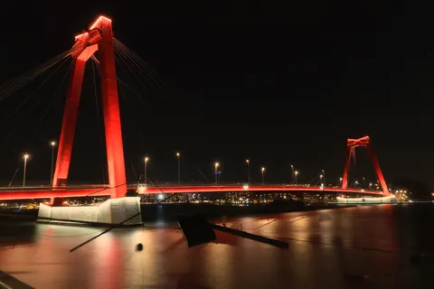 Papel de parede Ponte da cidade 4K · city · 3840×2561