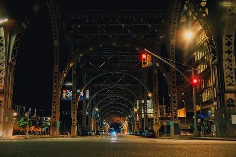 خلفية جسر المدينة بدقة 4K · city · 3840×2560