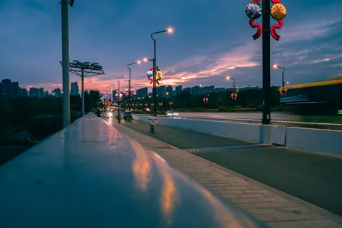 خلفية جسر المدينة بدقة 4K · city · 3840×2560