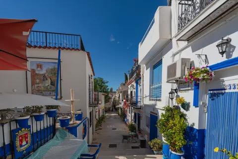 Fond d'écran Rue de la vieille ville 4K · architecture · 3840×2560