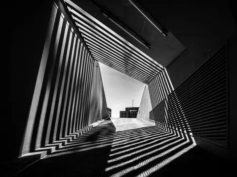 Geometrische Trap 4K-achtergrond · architecture · 3840×2880