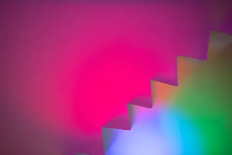 Fond d'écran Escalier géométrique 4K · architecture · 3840×2560