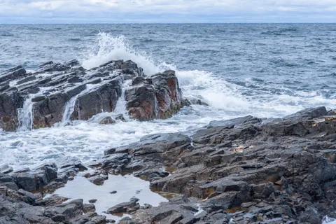 Fondo de pantalla Poza de Marea 4K · ocean · 3840×2563