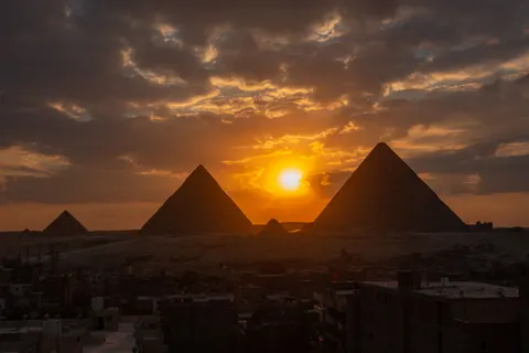 Pyramids 4K Wallpaper · travel · 3840×2563