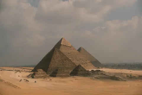 Pyramids 4K Wallpaper · travel · 3840×2560