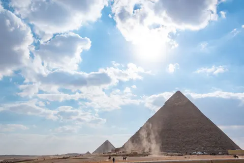 خلفية الأهرامات بدقة 4K · travel · 3840×2563