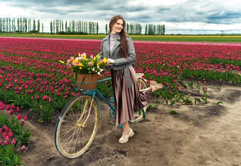 Tulpenfeld 4K Hintergrundbild · flowers · 3840×2651