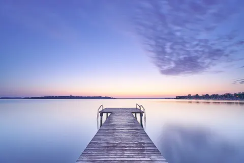 Wooden Pier 4K Wallpaper · ocean · 3840×2560