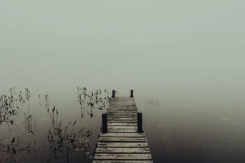 Wooden Pier 4K Wallpaper · ocean · 3840×2560
