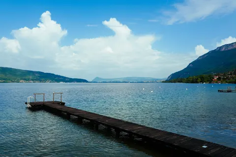 Wooden Pier 4K Wallpaper · ocean · 3840×2556