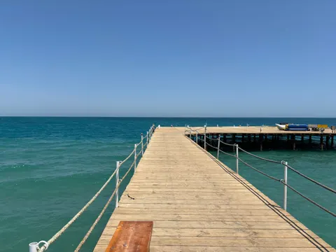 Sfondo Molo di Legno 4K · ocean · 3840×2880