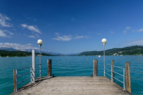Wooden Pier 4K Wallpaper · ocean · 3840×2560
