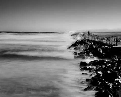 Fondo de pantalla Muelle en el Mar 4K · ocean · 3840×3072