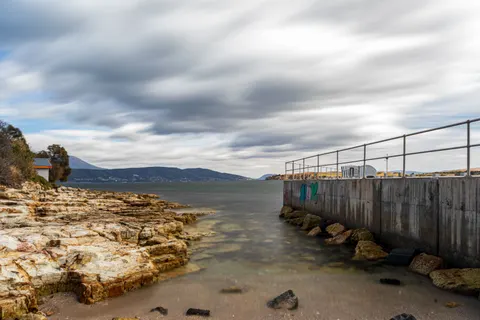 Havenhoofd 4K-achtergrond · ocean · 3840×2560