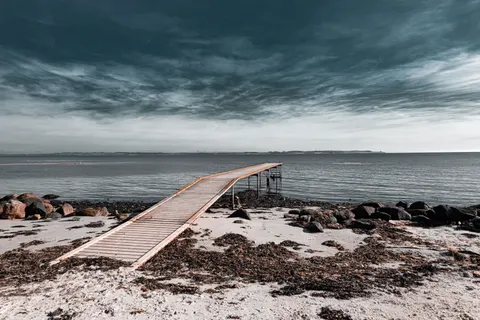 Havenhoofd 4K-achtergrond · ocean · 3840×2560
