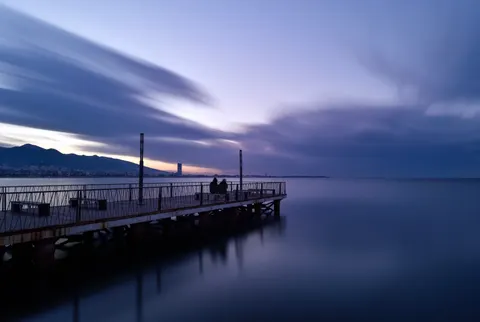 Havenhoofd 4K-achtergrond · ocean · 3840×2574