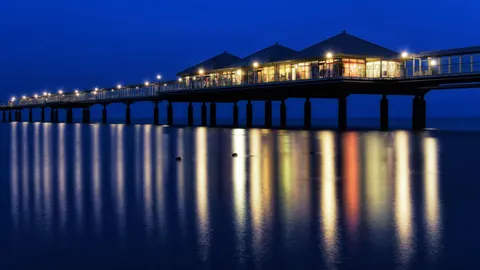 Havenhoofd 4K-achtergrond · ocean · 3840×2160