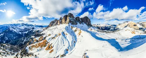 Dolomites 4K Wallpaper · mountains · 3840×1534