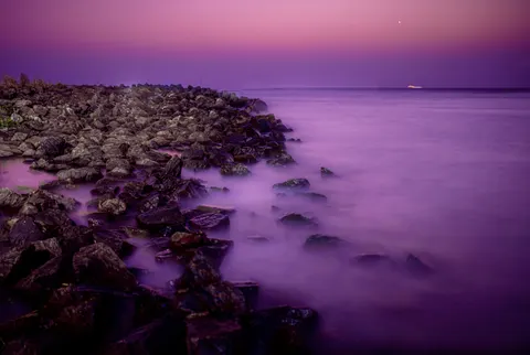Havenhoofd 4K-achtergrond · ocean · 3840×2575