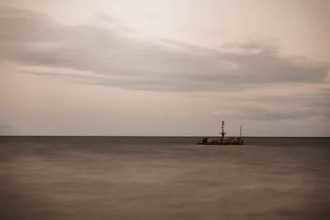 Fondo de pantalla Muelle en el Mar 4K · ocean · 3840×2560