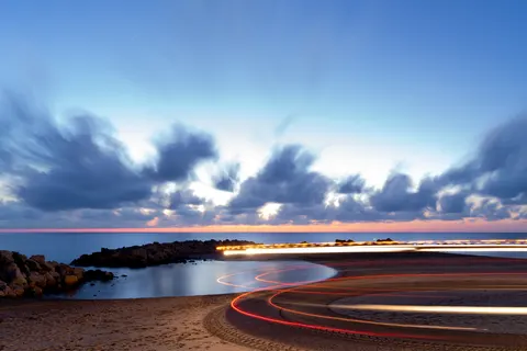 Fondo de pantalla Muelle en el Mar 4K · ocean · 3840×2560