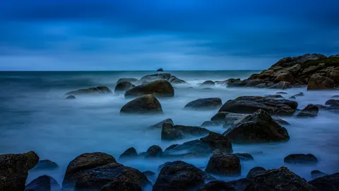 Fondo de pantalla Muelle en el Mar 4K · ocean · 3840×2160