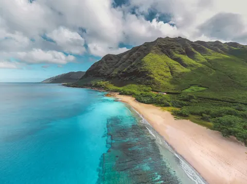 Fondo de pantalla Playa tropical 4K · ocean · 3840×2870