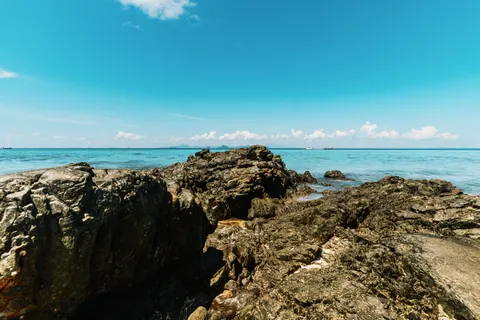 Papel de parede Praia tropical 4K · ocean · 3840×2560